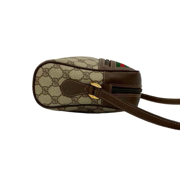 Gucci Old Gucci GG Logo PVC Leather Shoulder Bag - Picture 8 of 10